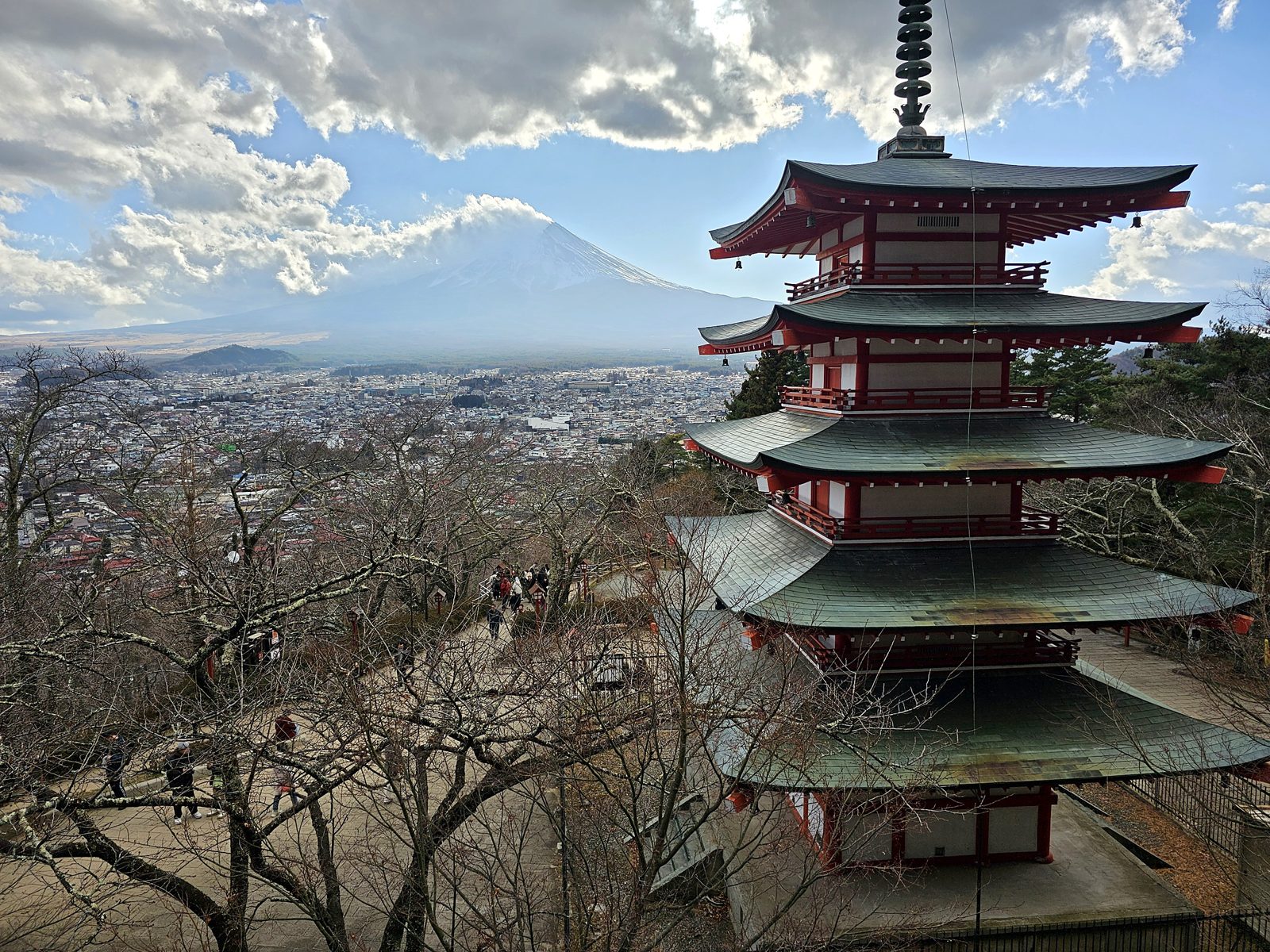 Chureito Pagoda and Mount Fuji