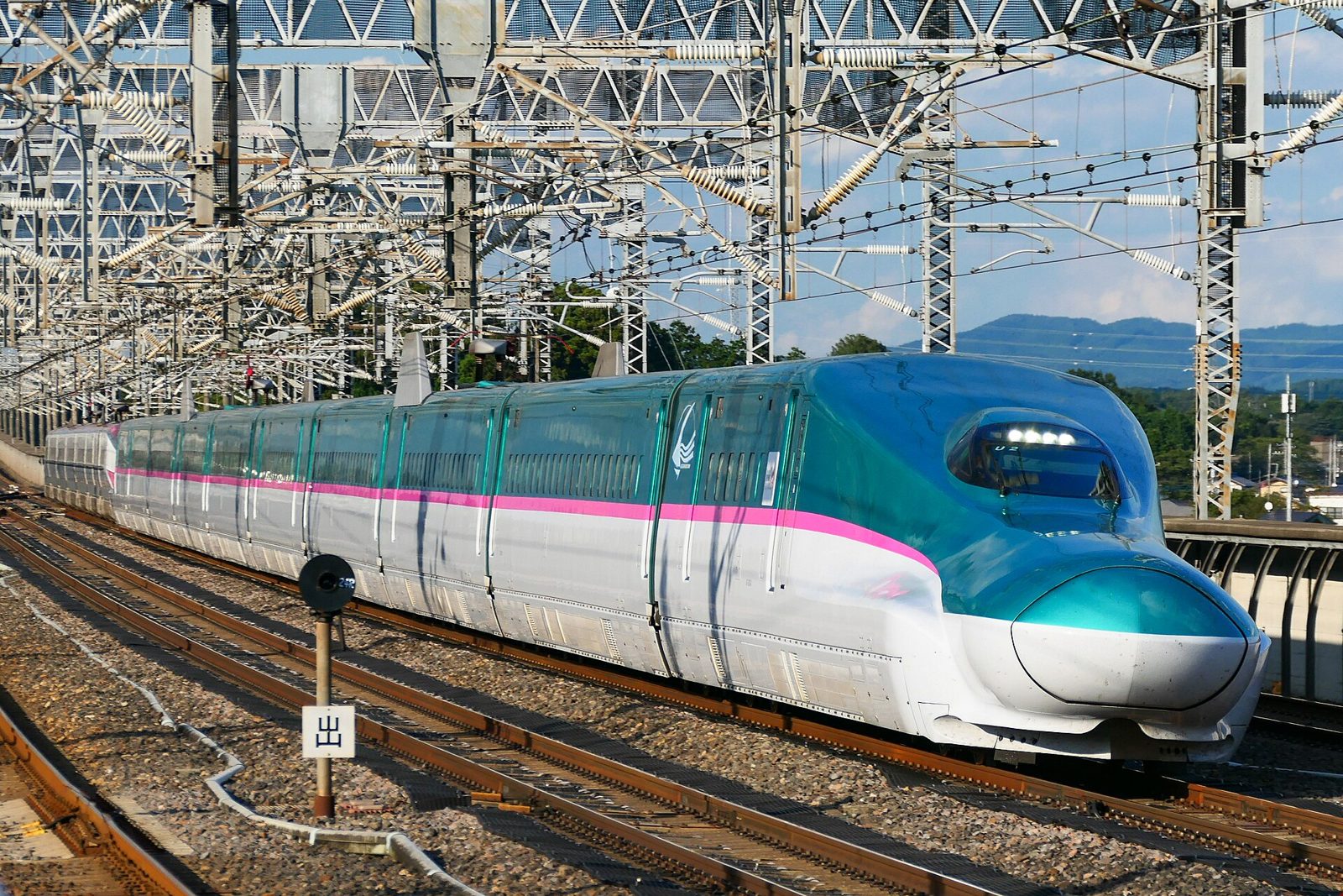 E5 Hayabusa on the Tohoku line